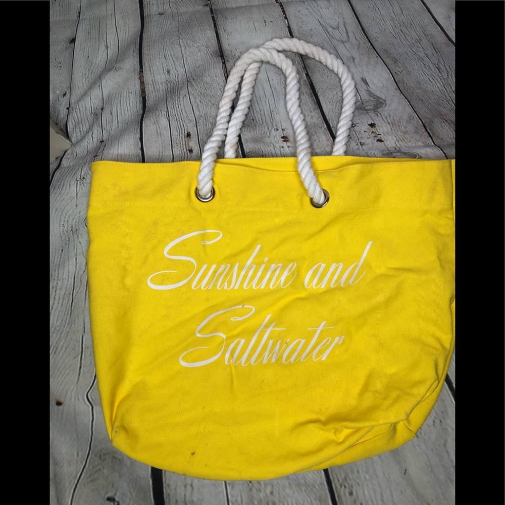 Sunshine Saltwater Beach Bag